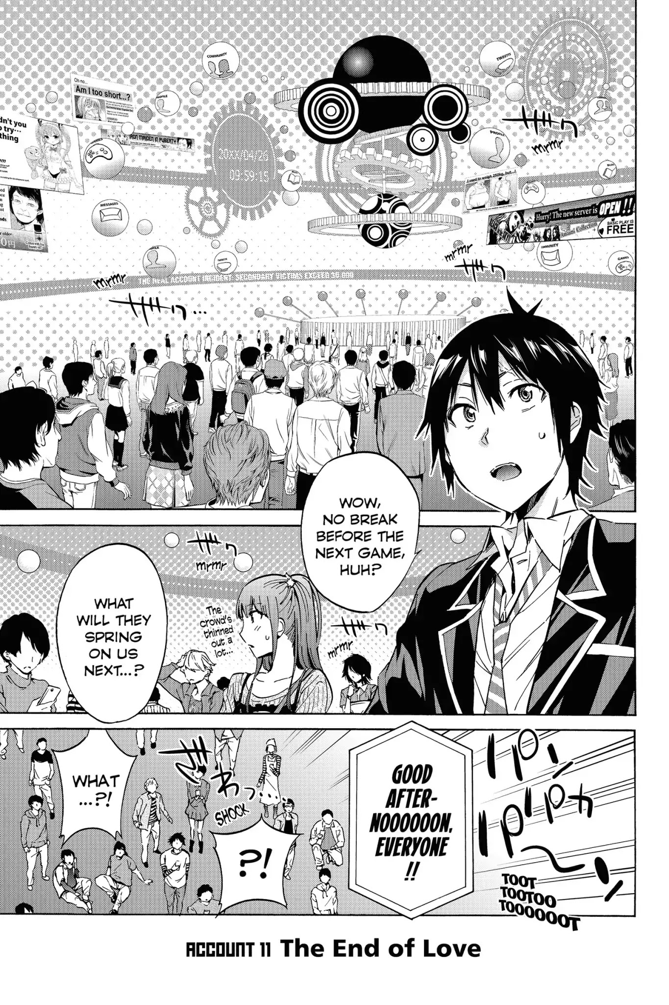 Real Account II Chapter 11 page 1 - Chapter 11: Vol.4 ACCOUNT 11: The End of Love