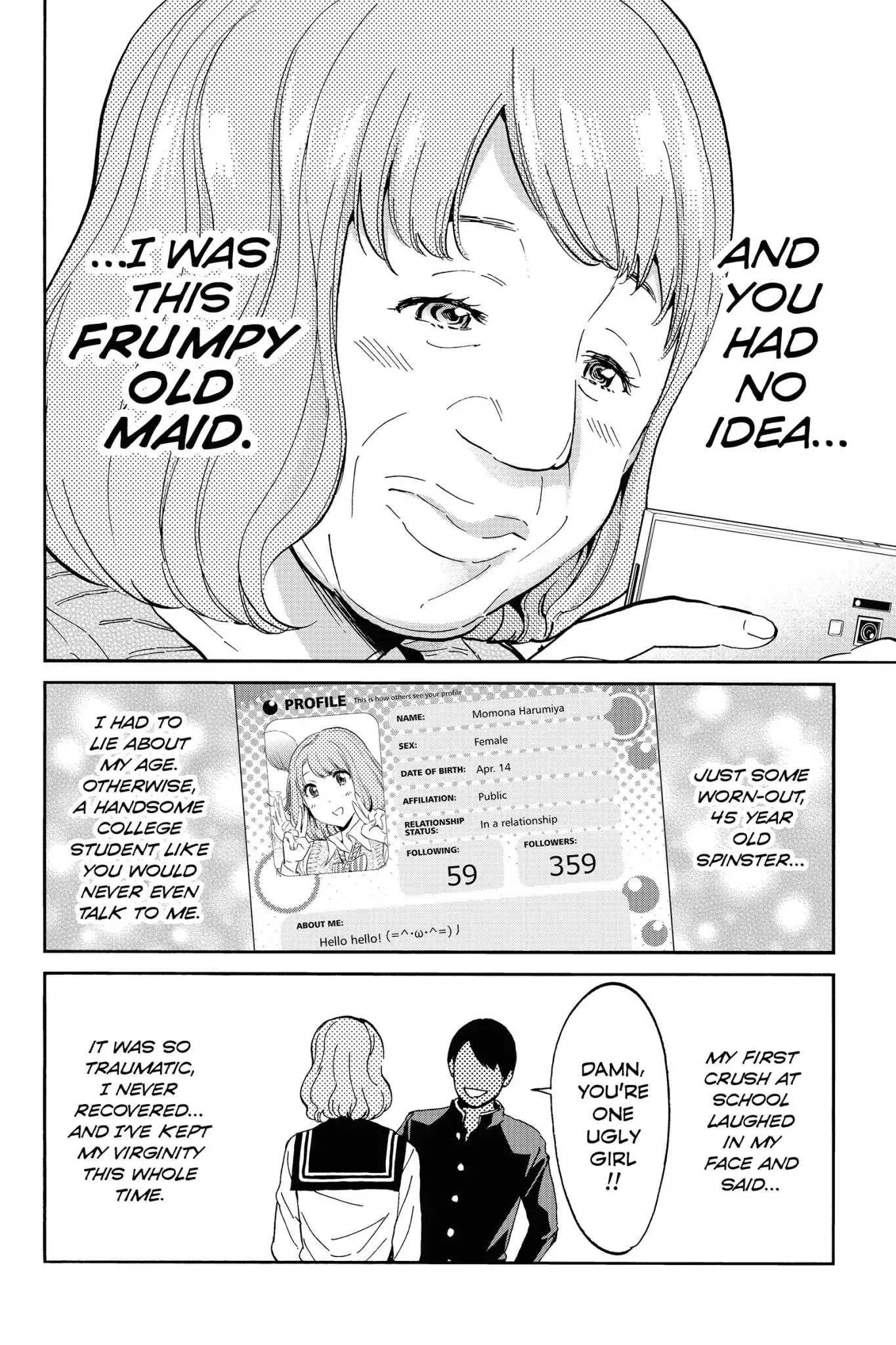 Real Account II Chapter 22.5 page 8 - Vol.5 EXTRA: Sweet Lies