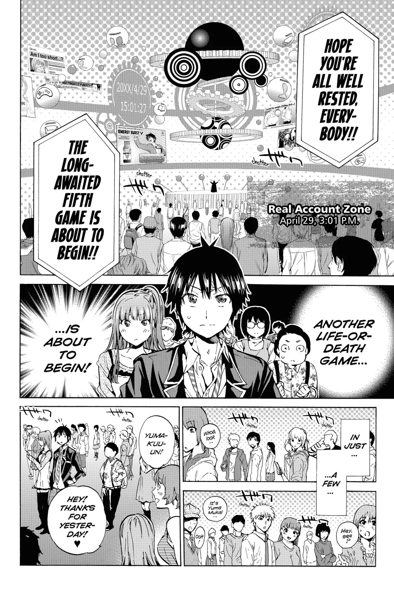 Real Account II Chapter 23 page 5 - Chapter 23: Vol.6 ACCOUNT 23: The Great Flamer Festival