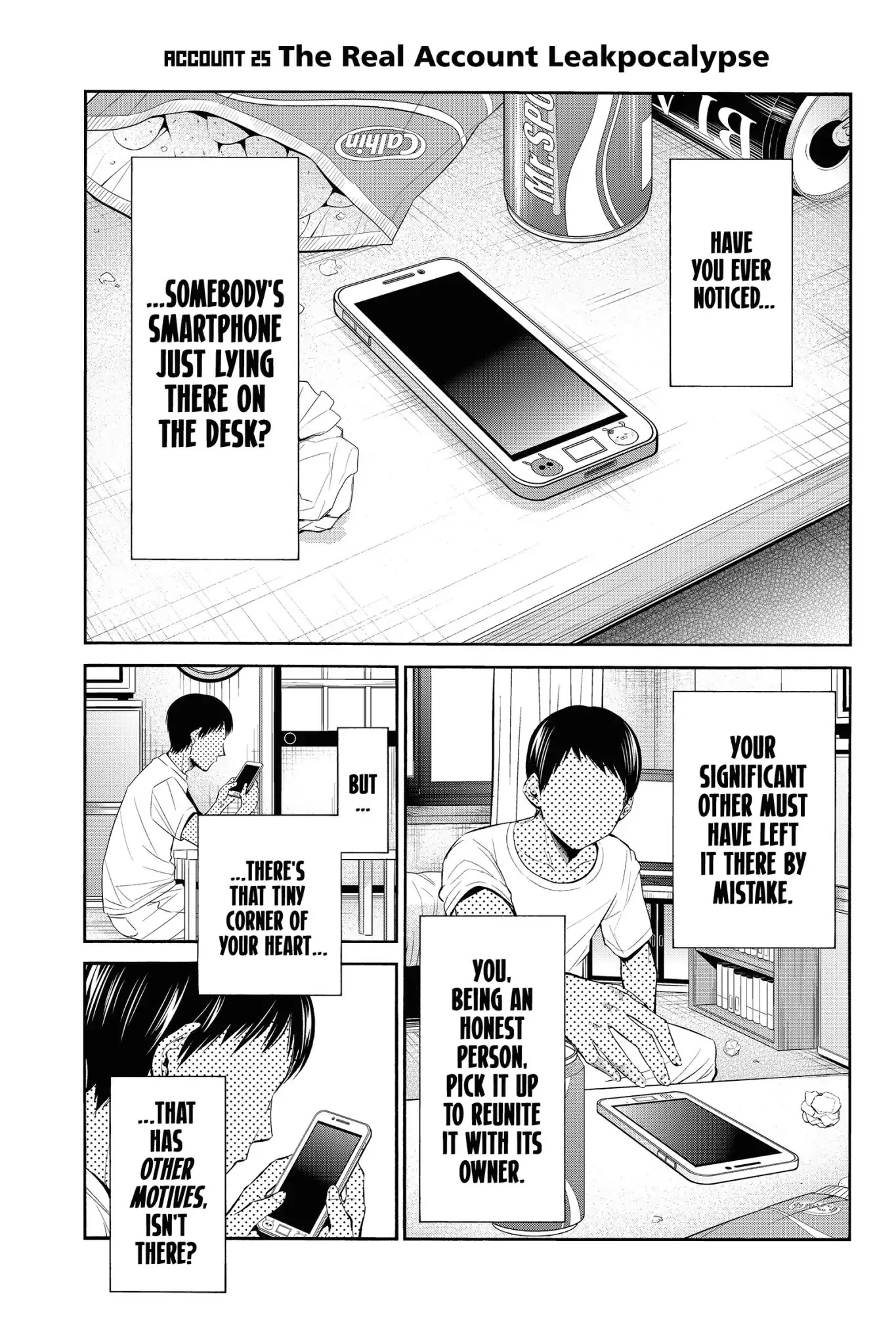 Real Account II Chapter 25 page 1 - Chapter 25: Vol.6 ACCOUNT 25: The Real Account Leakpocalypse