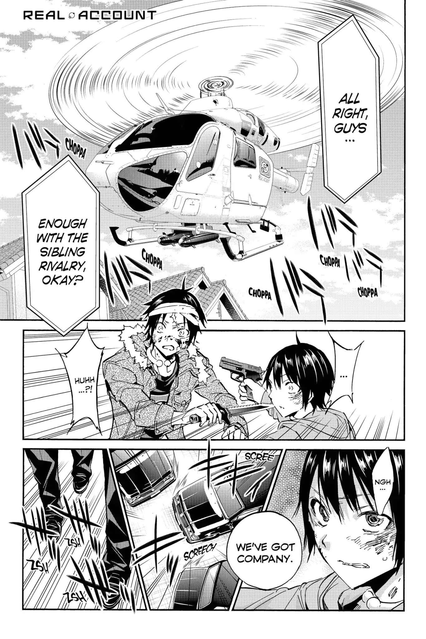 Real Account II Chapter 41 page 1 - Chapter 41: Vol.8 ACCOUNT 41: Destroy!!