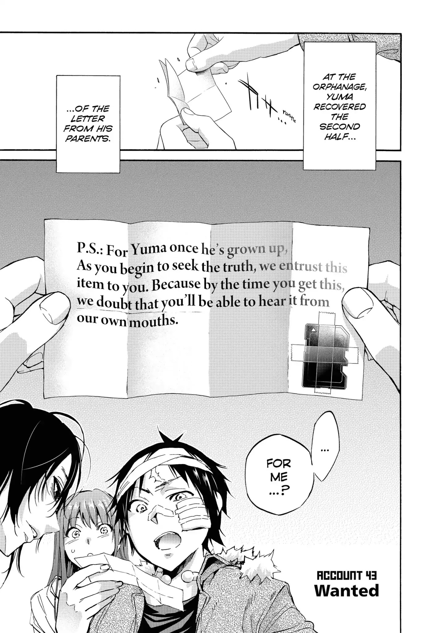 Real Account II Chapter 43 page 1 - Chapter 43: Vol.8 ACCOUNT 43: Wanted