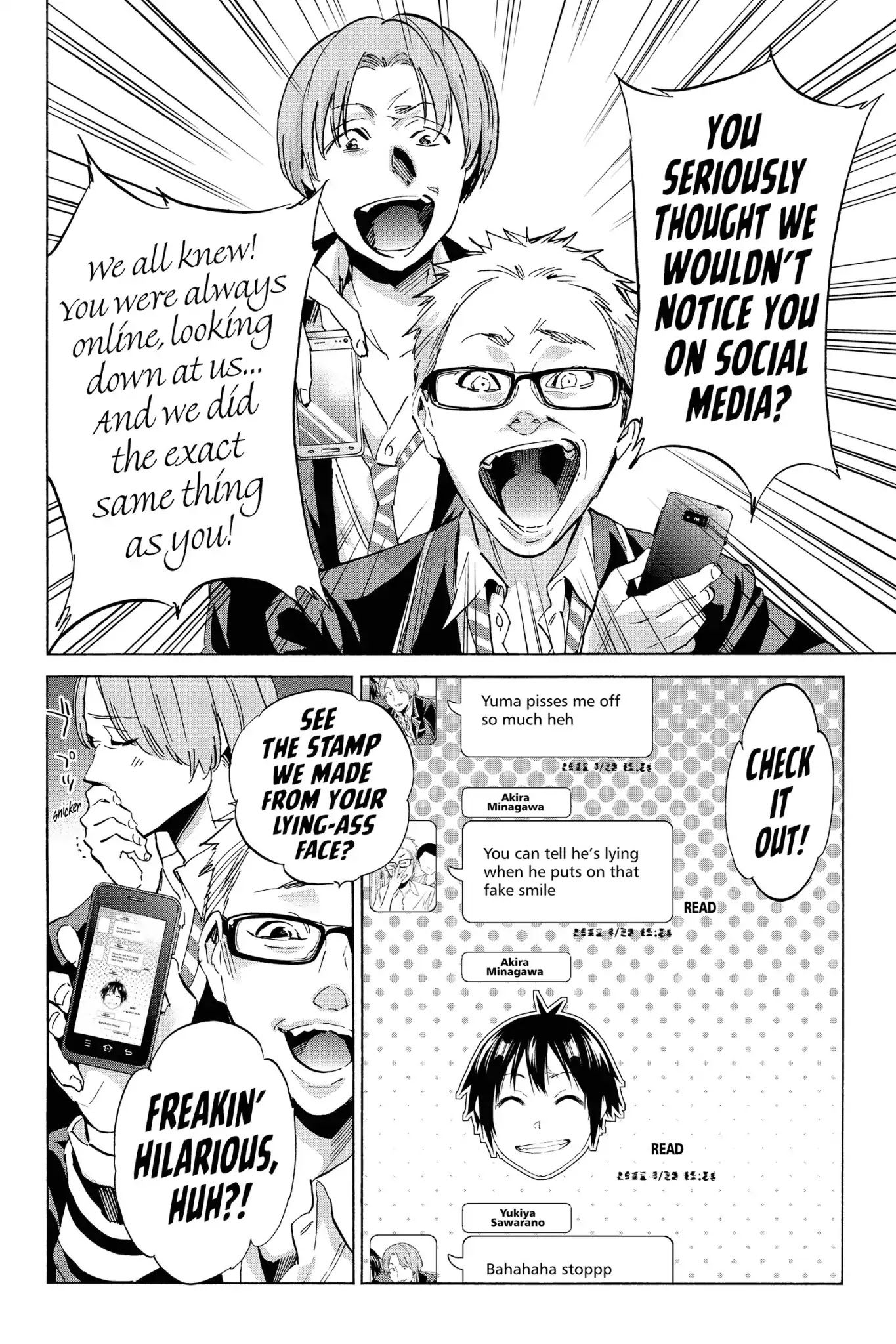 Real Account II Chapter 44 page 13 - Chapter 44: Vol.8 ACCOUNT 44: Strained Smiles at School