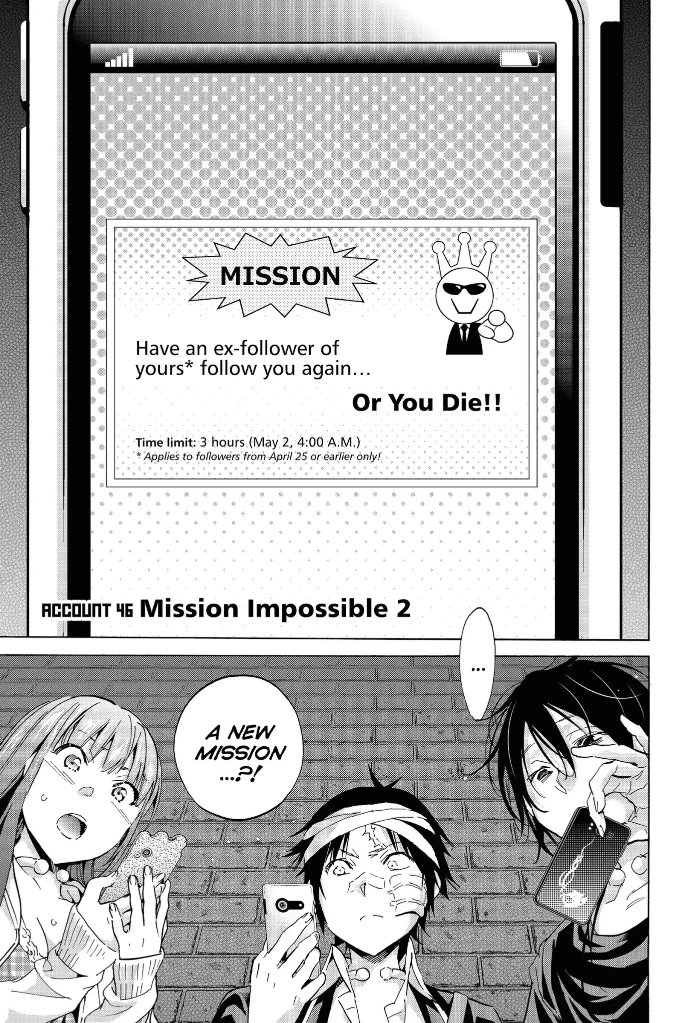 Real Account II Chapter 46 page 1 - Chapter 46: Vol.8 ACCOUNT 46: Mission Impossible 2