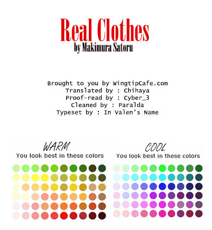 Real Clothes Chapter 86 page 1 - Chapter 86