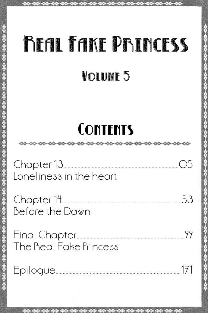 Real Fake Princess Chapter 13 page 2 - Chapter 13: Loneliness in the Heart
