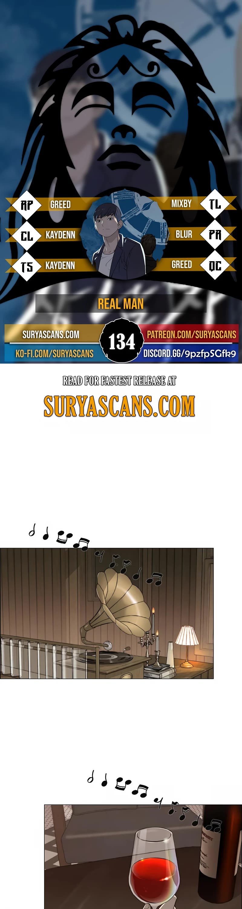 Real Man Chapter 134 page 1 - Chapter 134