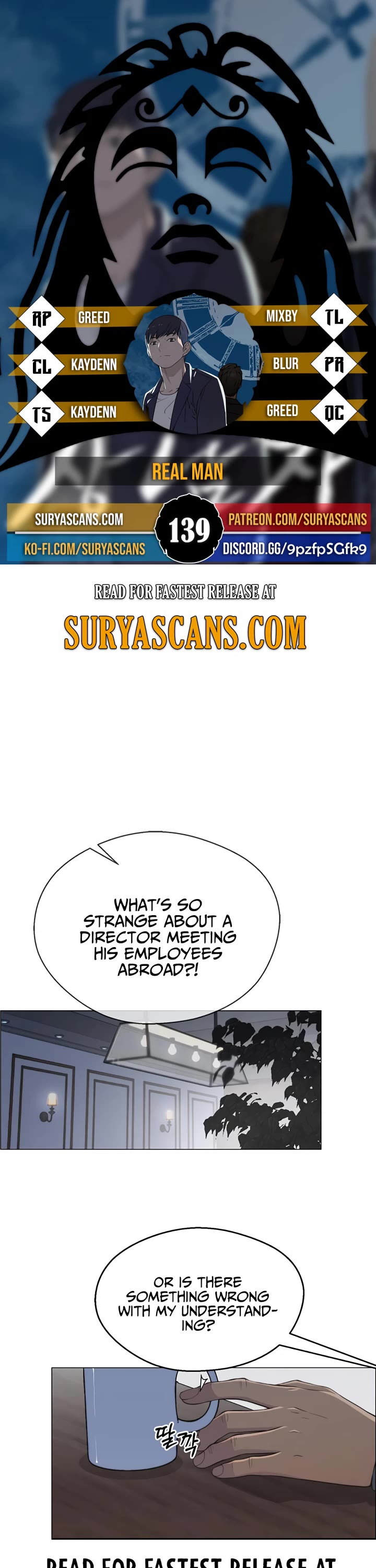 Real Man Chapter 139 page 1 - Chapter 139