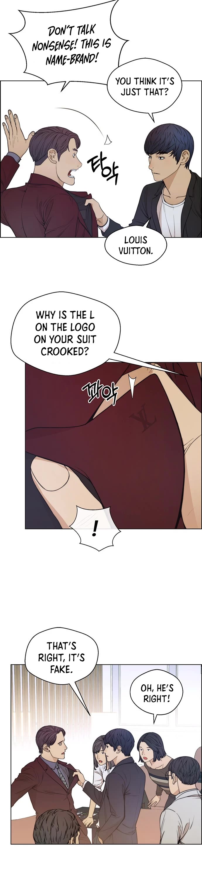 Real Man Chapter 85 page 12 - Chapter 85