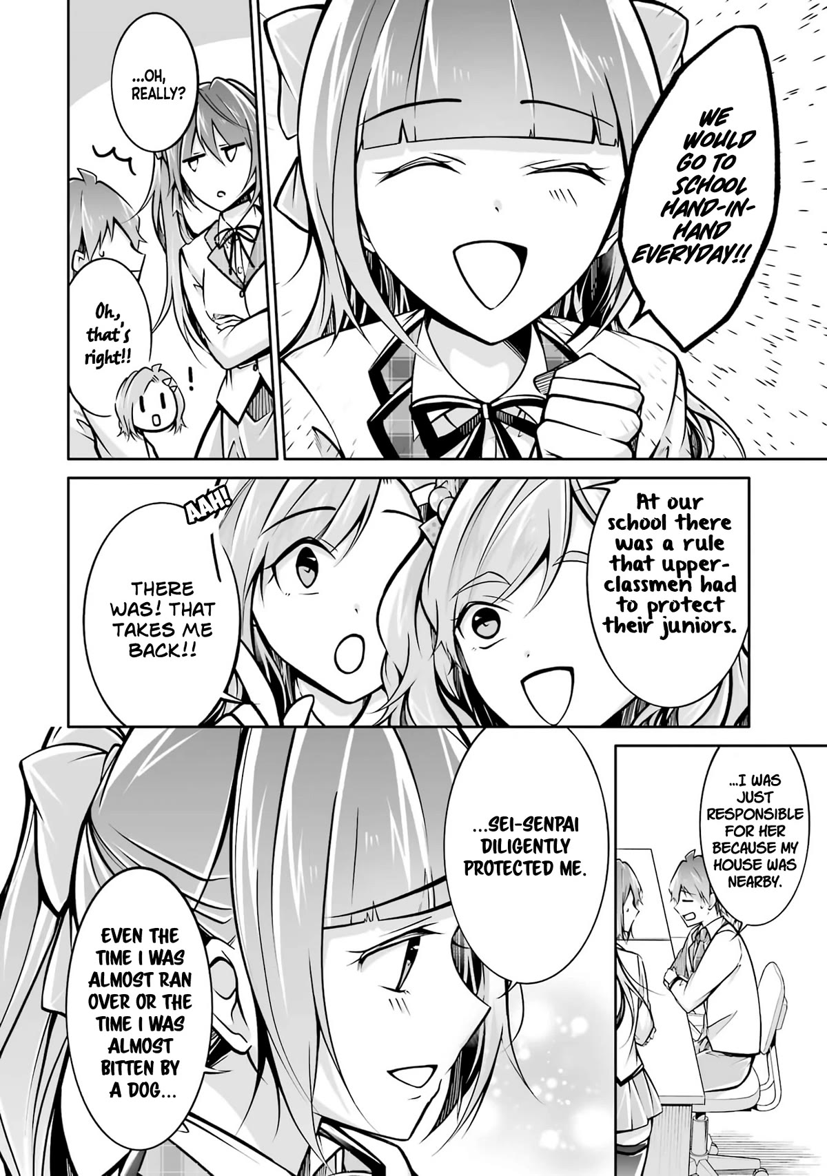 Real no Heroine wa Irimasen! Chapter 103 page 8 - Chapter 103