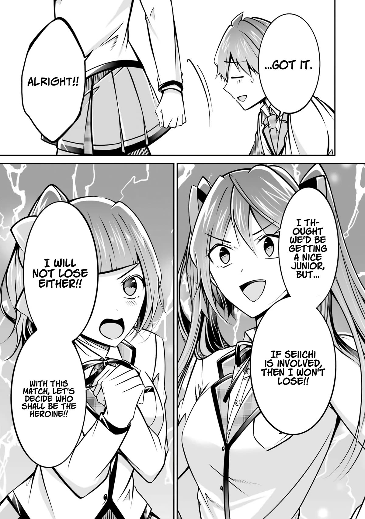 Real no Heroine wa Irimasen! Chapter 104 page 10 - Chapter 104