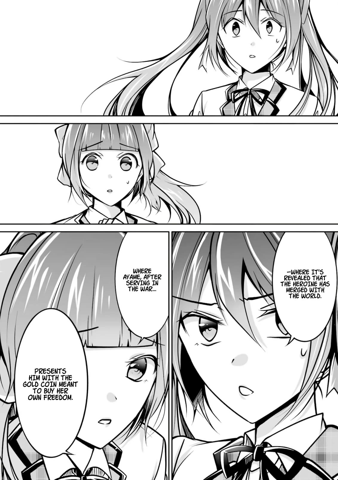Real no Heroine wa Irimasen! Chapter 104 page 23 - Chapter 104