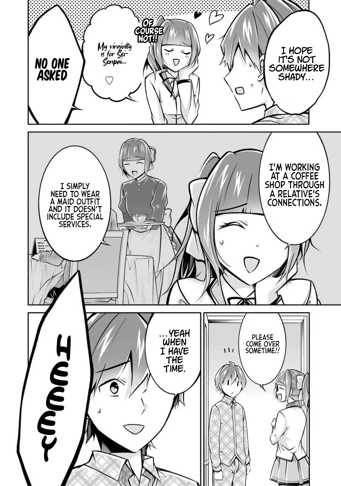 Real no Heroine wa Irimasen! Chapter 105 page 8 - Chapter 105