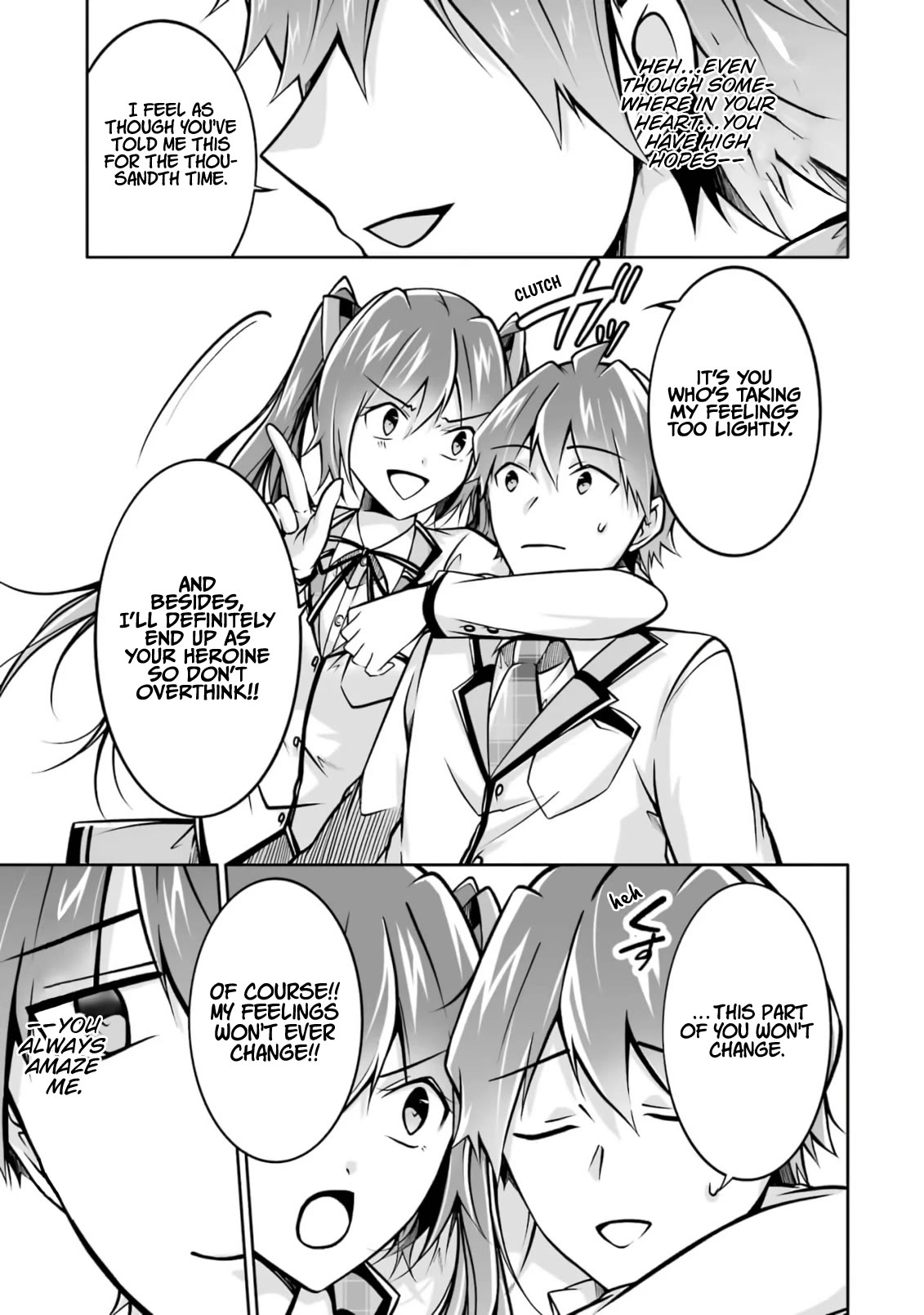 Real no Heroine wa Irimasen! Chapter 108 page 17 - Chapter 108