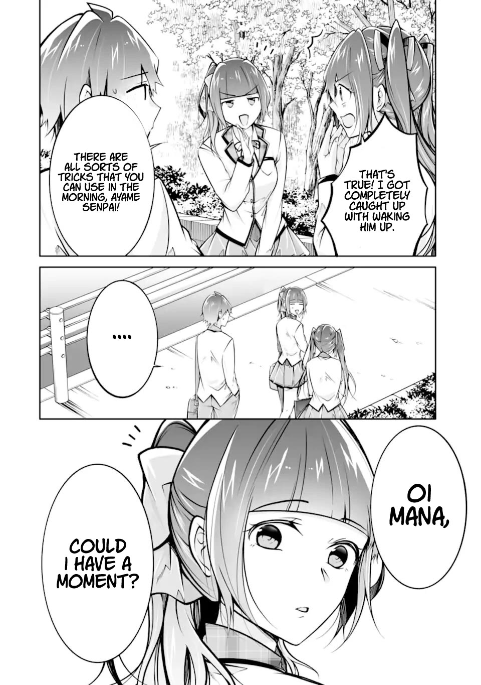 Real no Heroine wa Irimasen! Chapter 109 page 10 - Chapter 109
