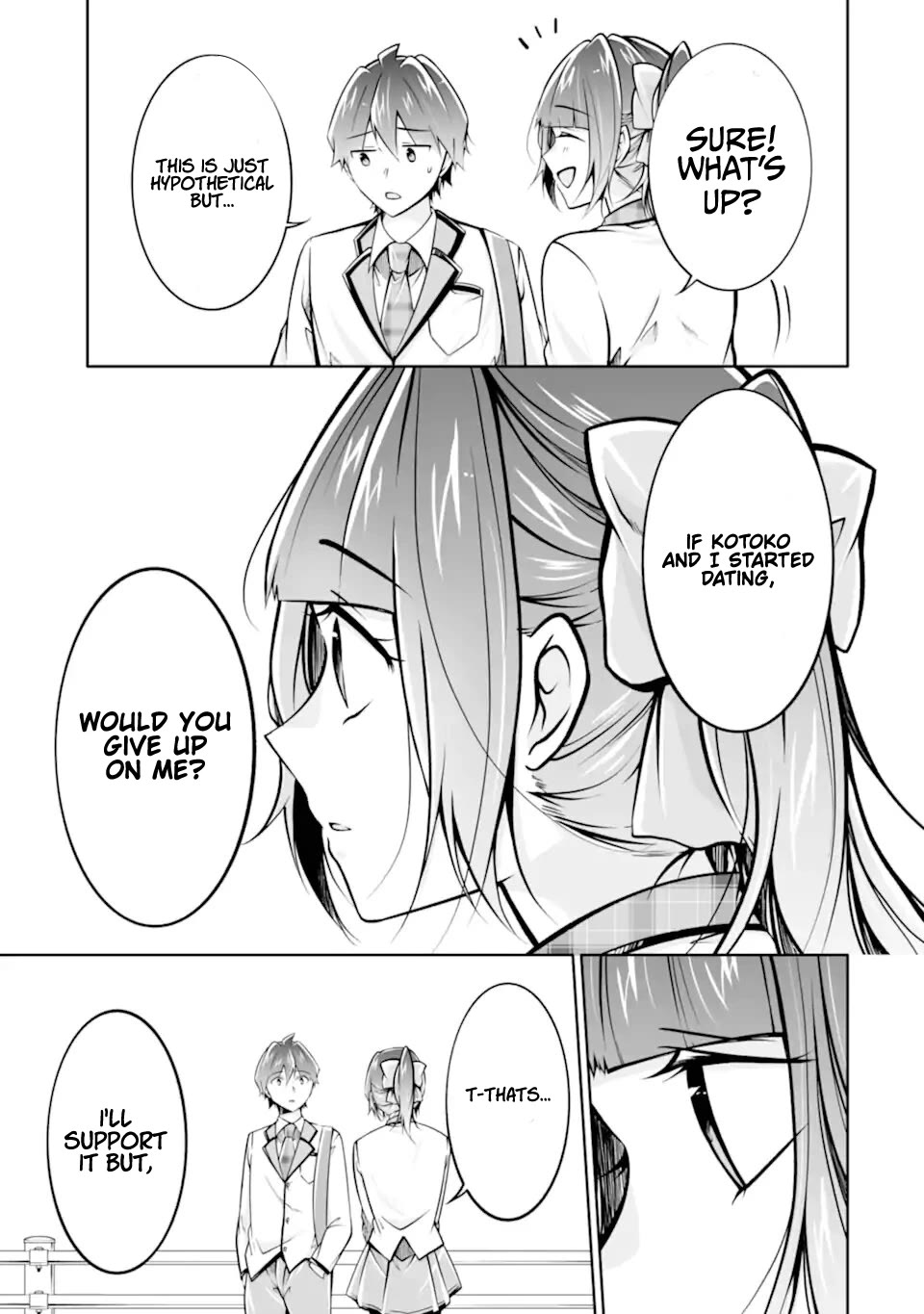 Real no Heroine wa Irimasen! Chapter 109 page 11 - Chapter 109