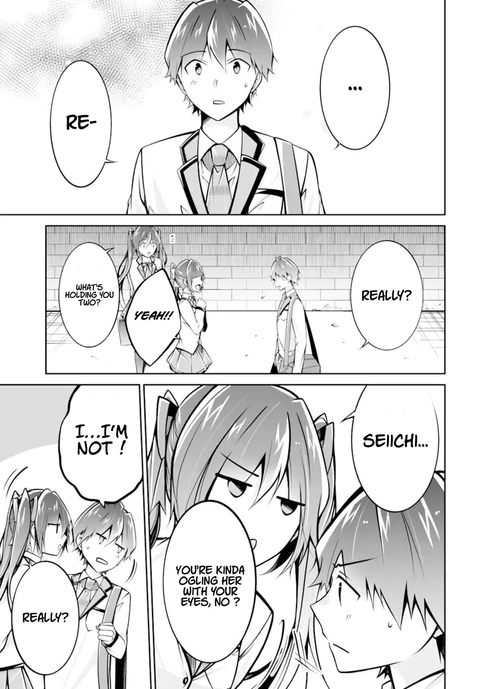Real no Heroine wa Irimasen! Chapter 109 page 13 - Chapter 109