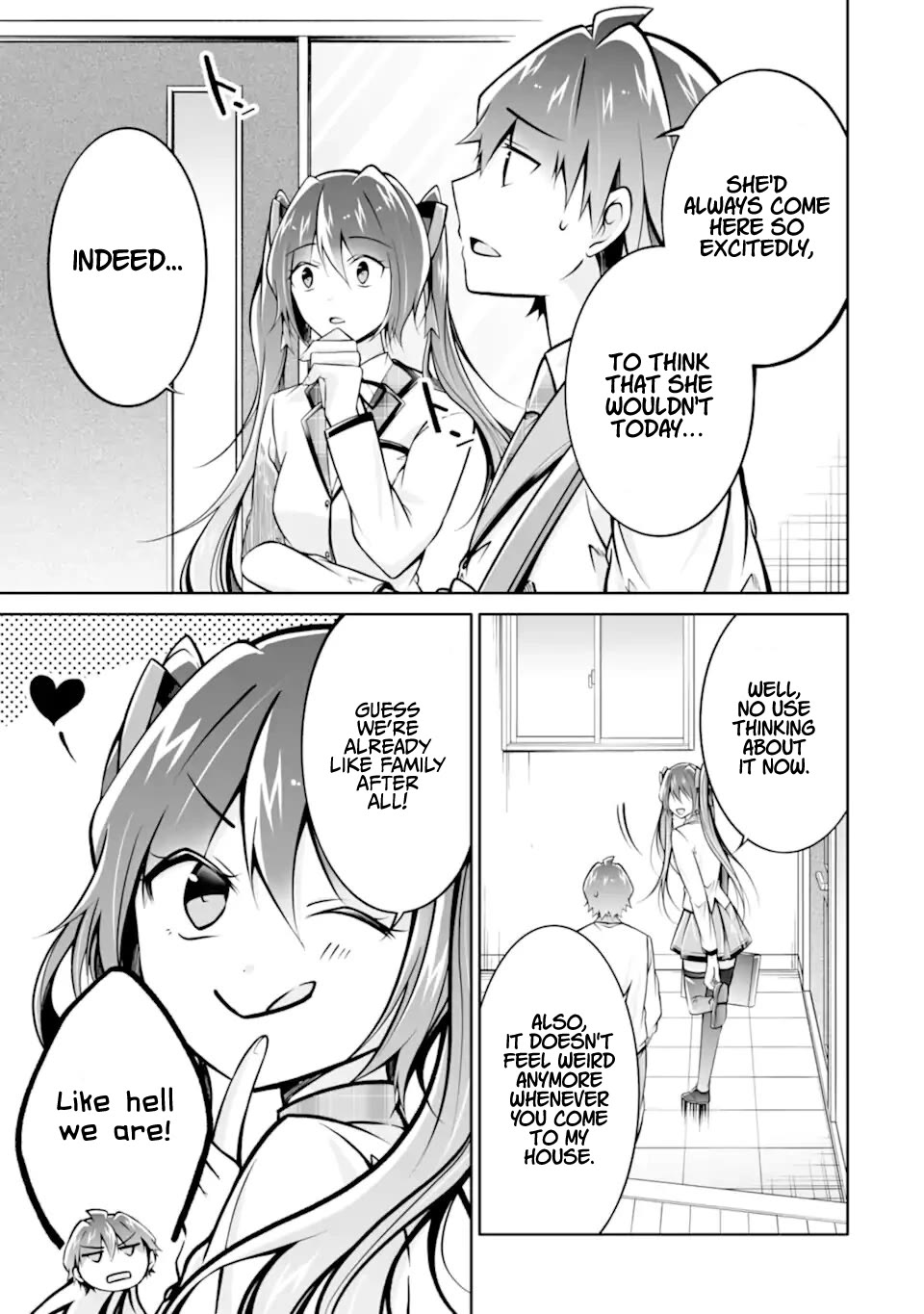 Real no Heroine wa Irimasen! Chapter 109 page 3 - Chapter 109