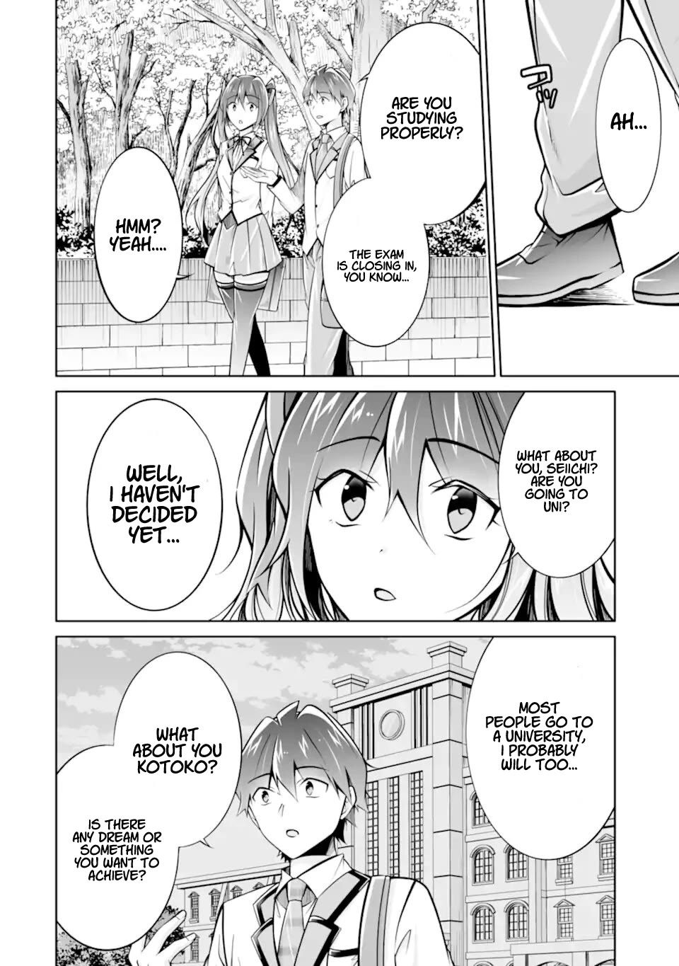 Real no Heroine wa Irimasen! Chapter 109 page 4 - Chapter 109