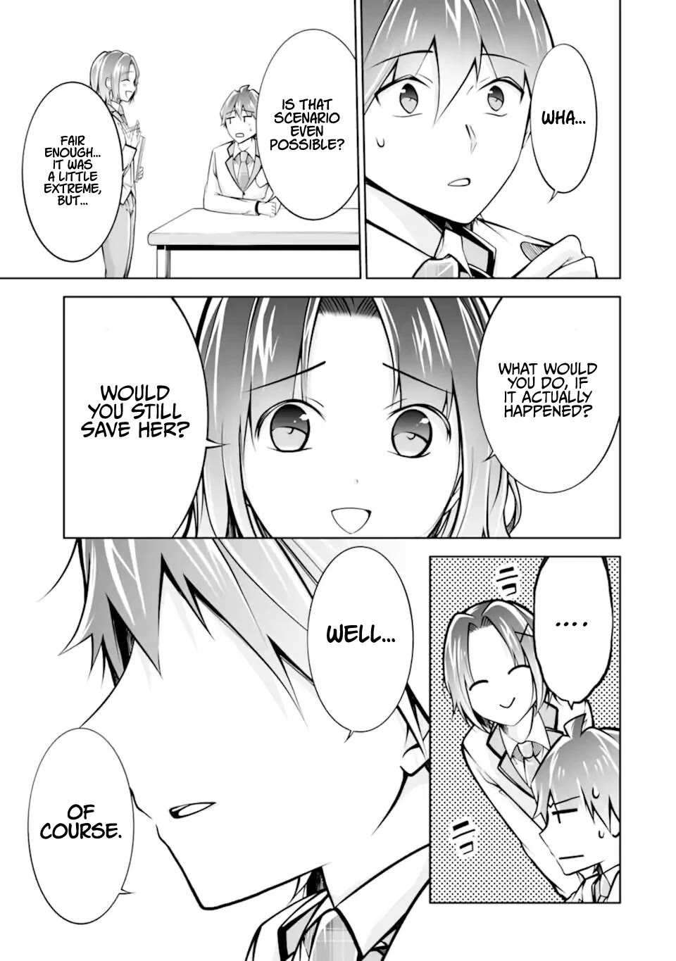 Real no Heroine wa Irimasen! Chapter 110 page 24 - Chapter 110