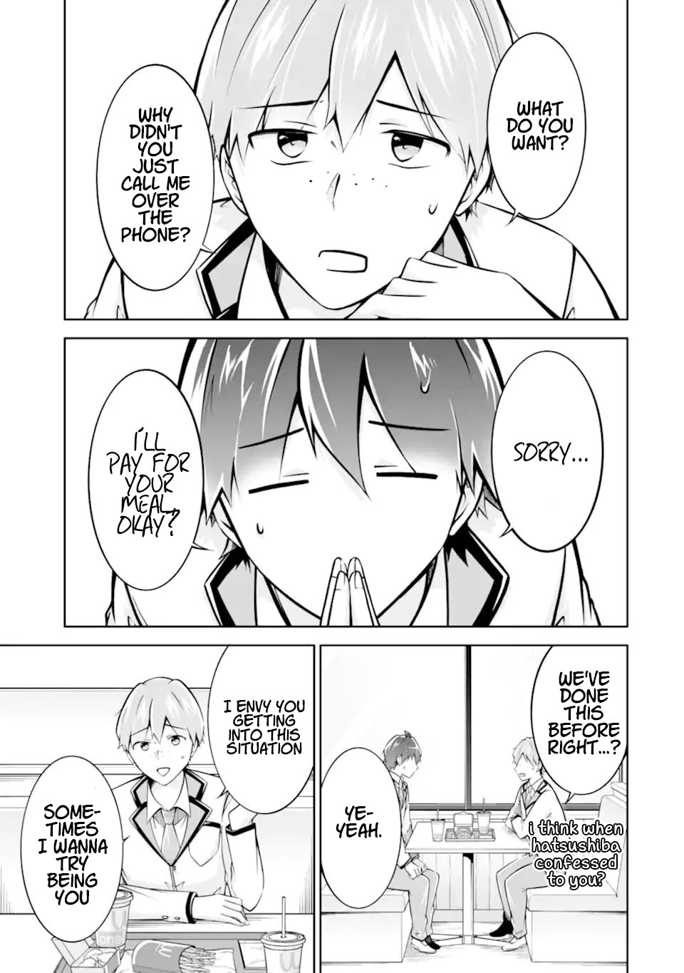 Real no Heroine wa Irimasen! Chapter 111 page 15 - Chapter 111