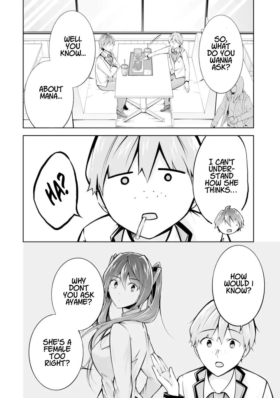 Real no Heroine wa Irimasen! Chapter 111 page 16 - Chapter 111