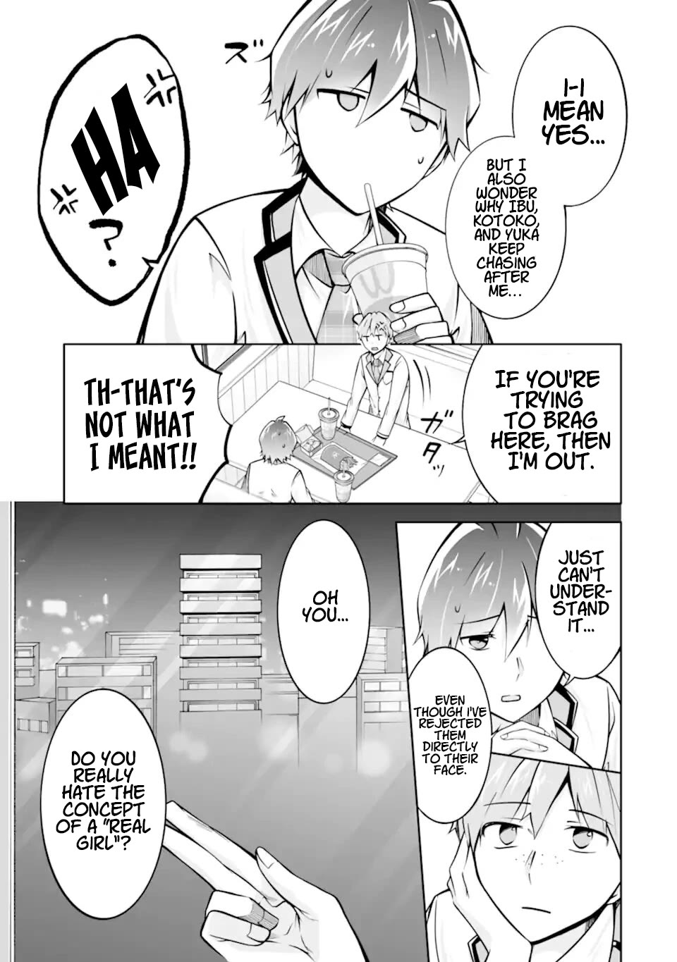 Real no Heroine wa Irimasen! Chapter 111 page 17 - Chapter 111