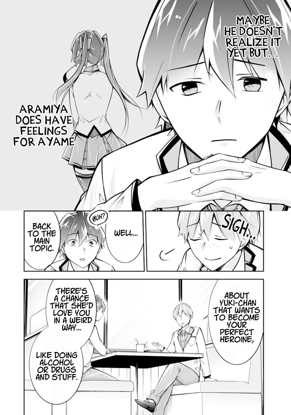 Real no Heroine wa Irimasen! Chapter 111 page 22 - Chapter 111