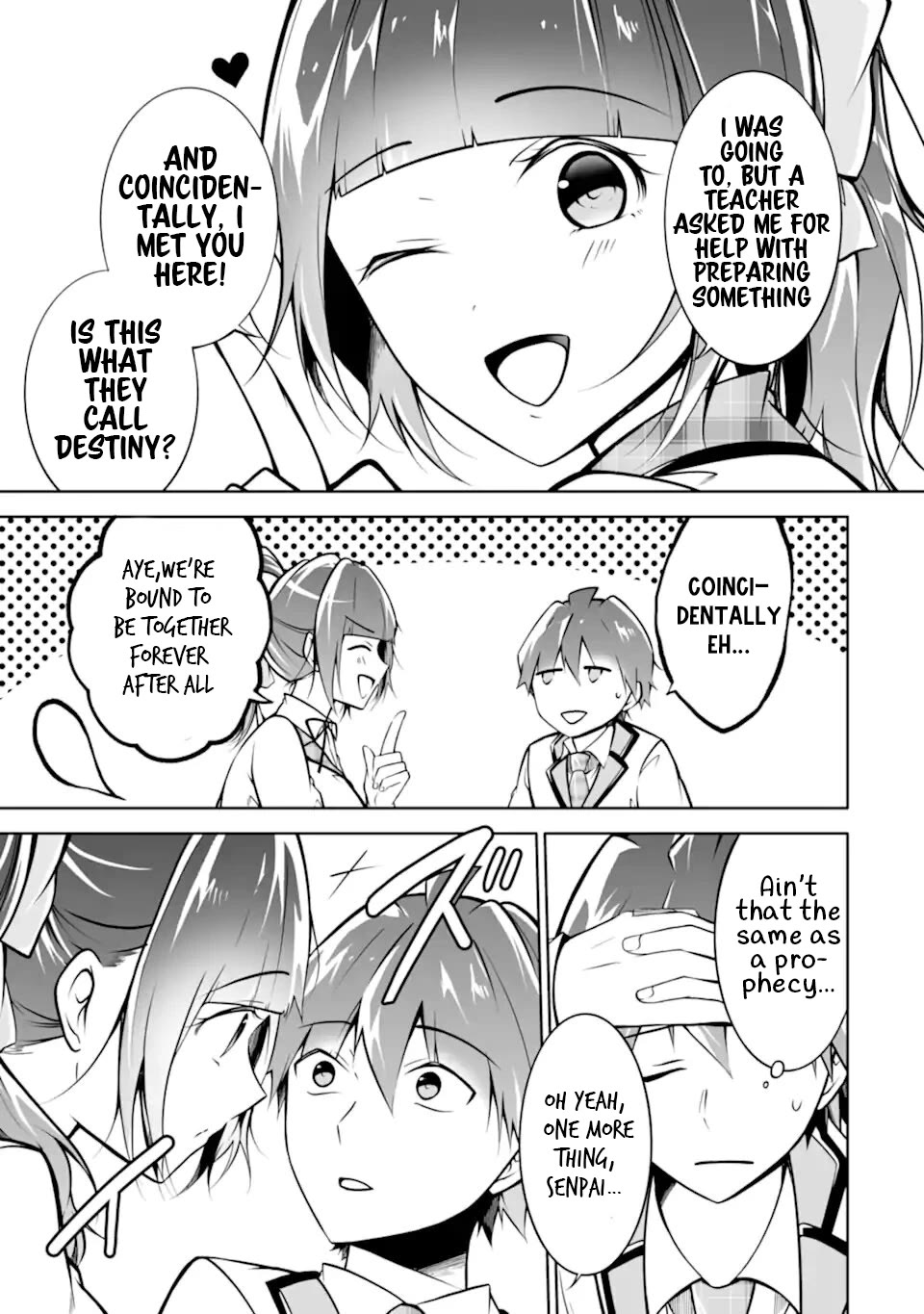 Real no Heroine wa Irimasen! Chapter 111 page 3 - Chapter 111