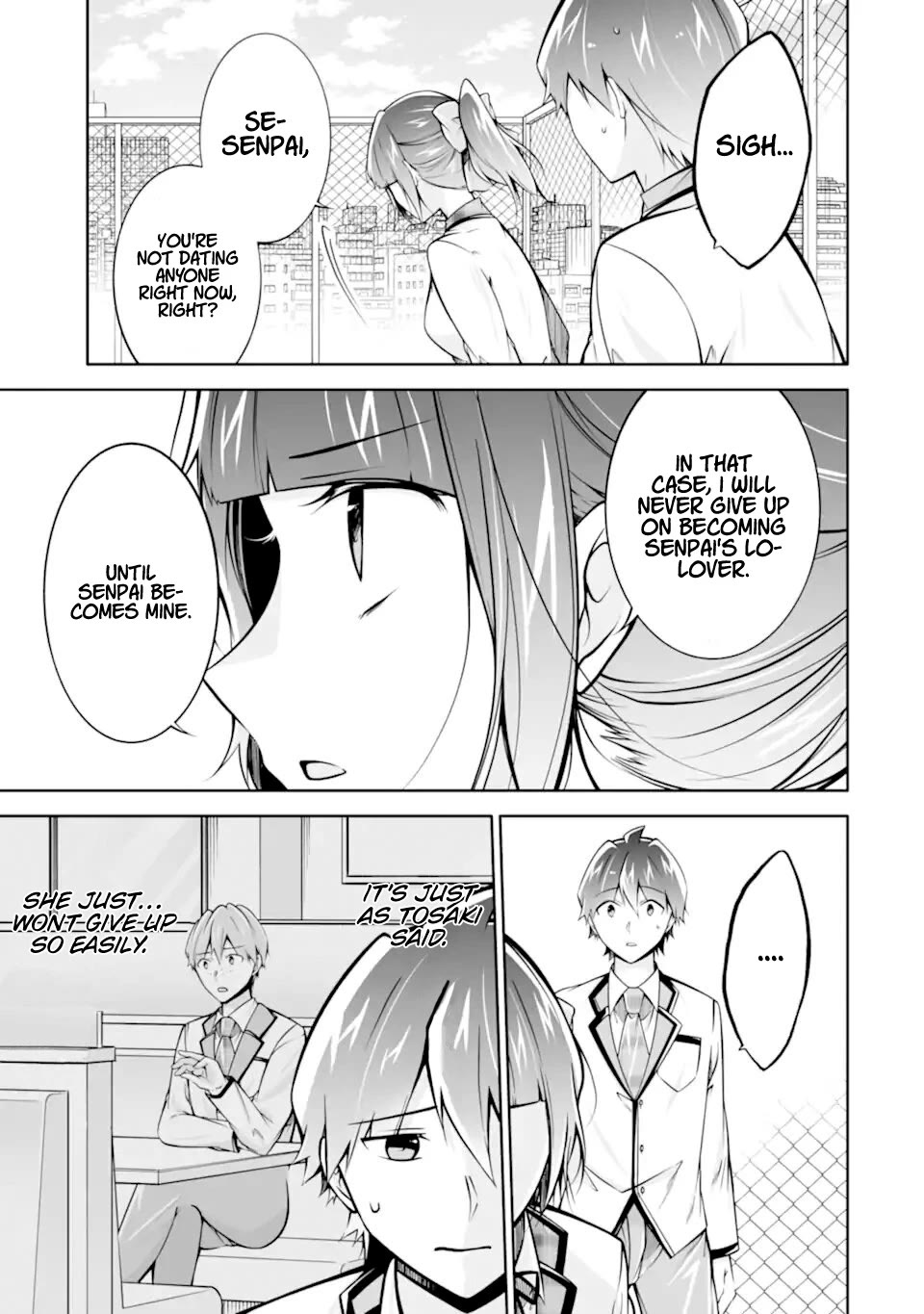 Real no Heroine wa Irimasen! Chapter 112 page 15 - Chapter 112