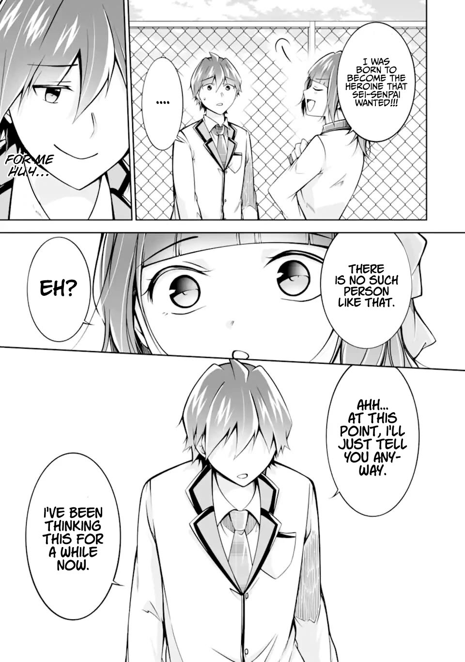 Real no Heroine wa Irimasen! Chapter 112 page 21 - Chapter 112