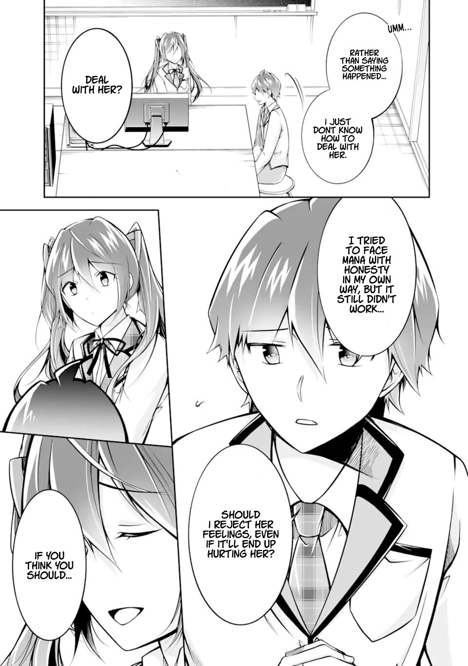 Real no Heroine wa Irimasen! Chapter 112 page 5 - Chapter 112