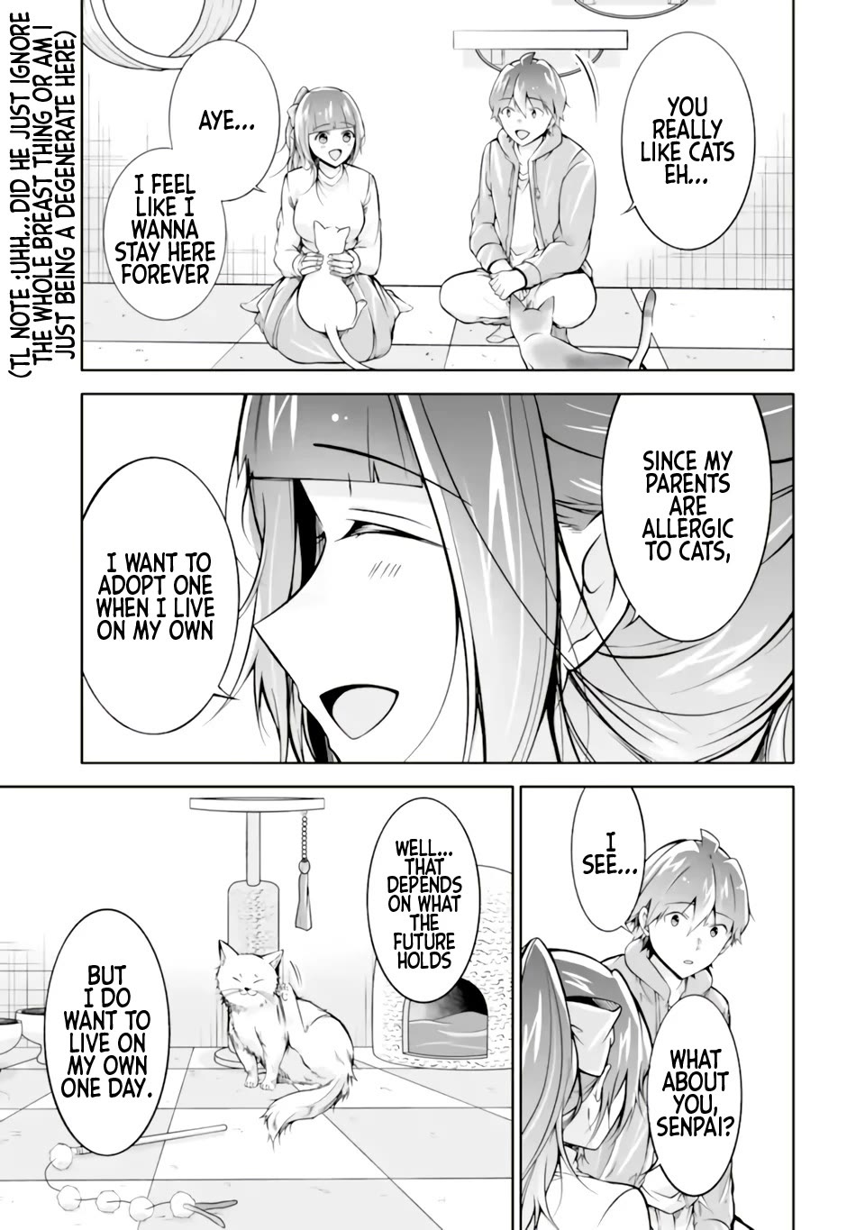 Real no Heroine wa Irimasen! Chapter 117 page 7 - Chapter 117