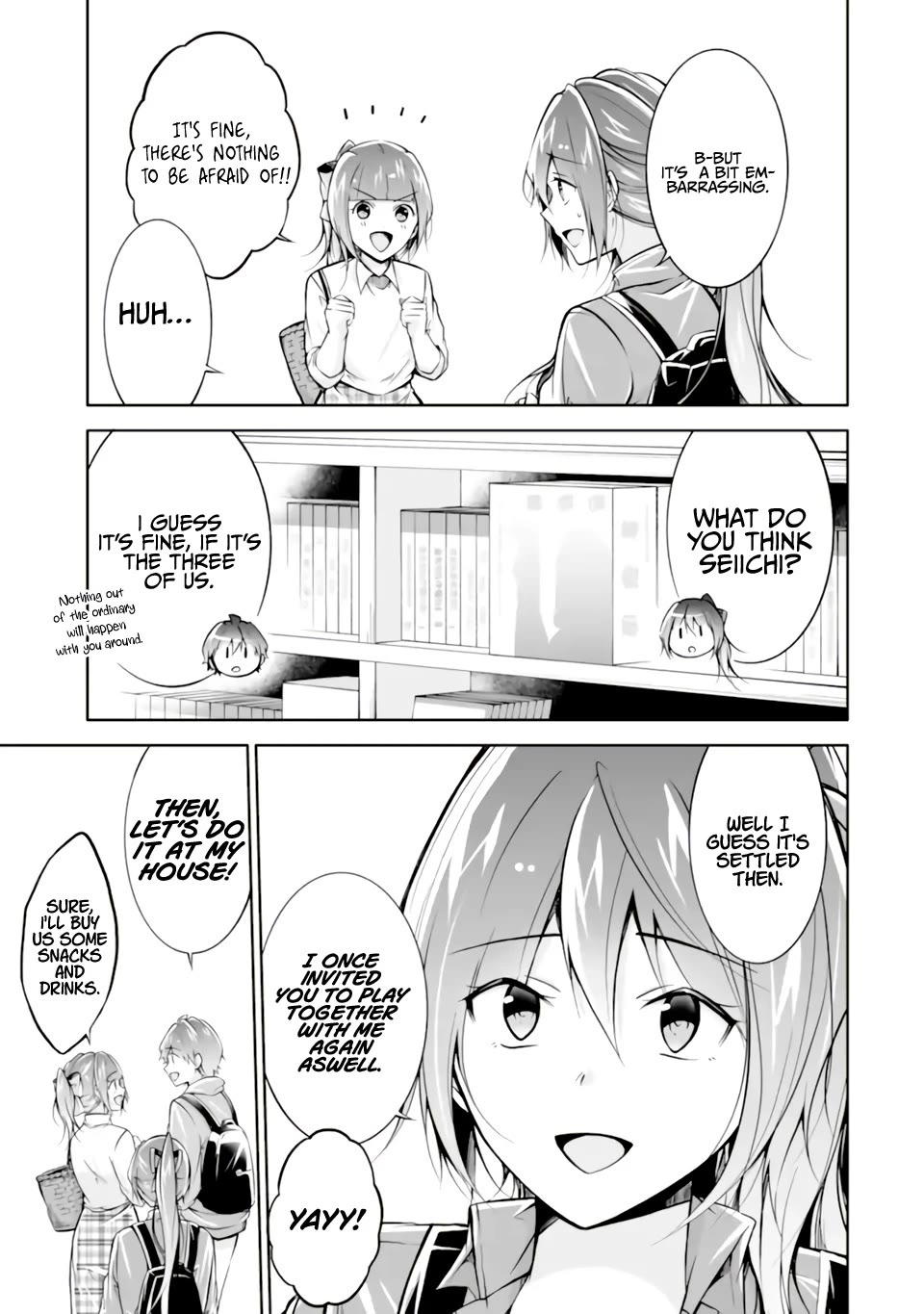 Real no Heroine wa Irimasen! Chapter 118 page 3 - Chapter 118