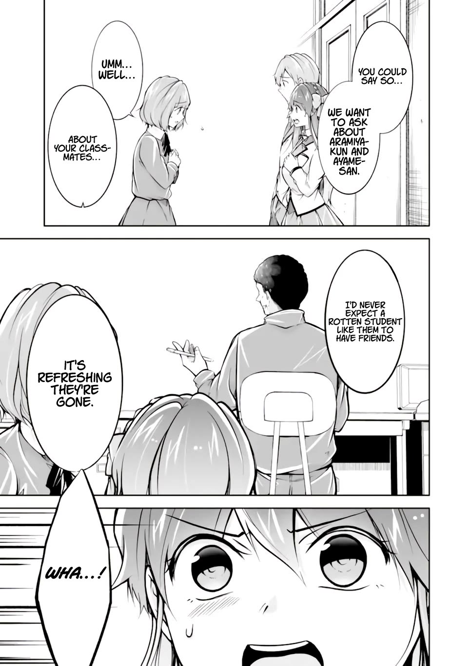 Real no Heroine wa Irimasen! Chapter 119 page 4 - Chapter 119