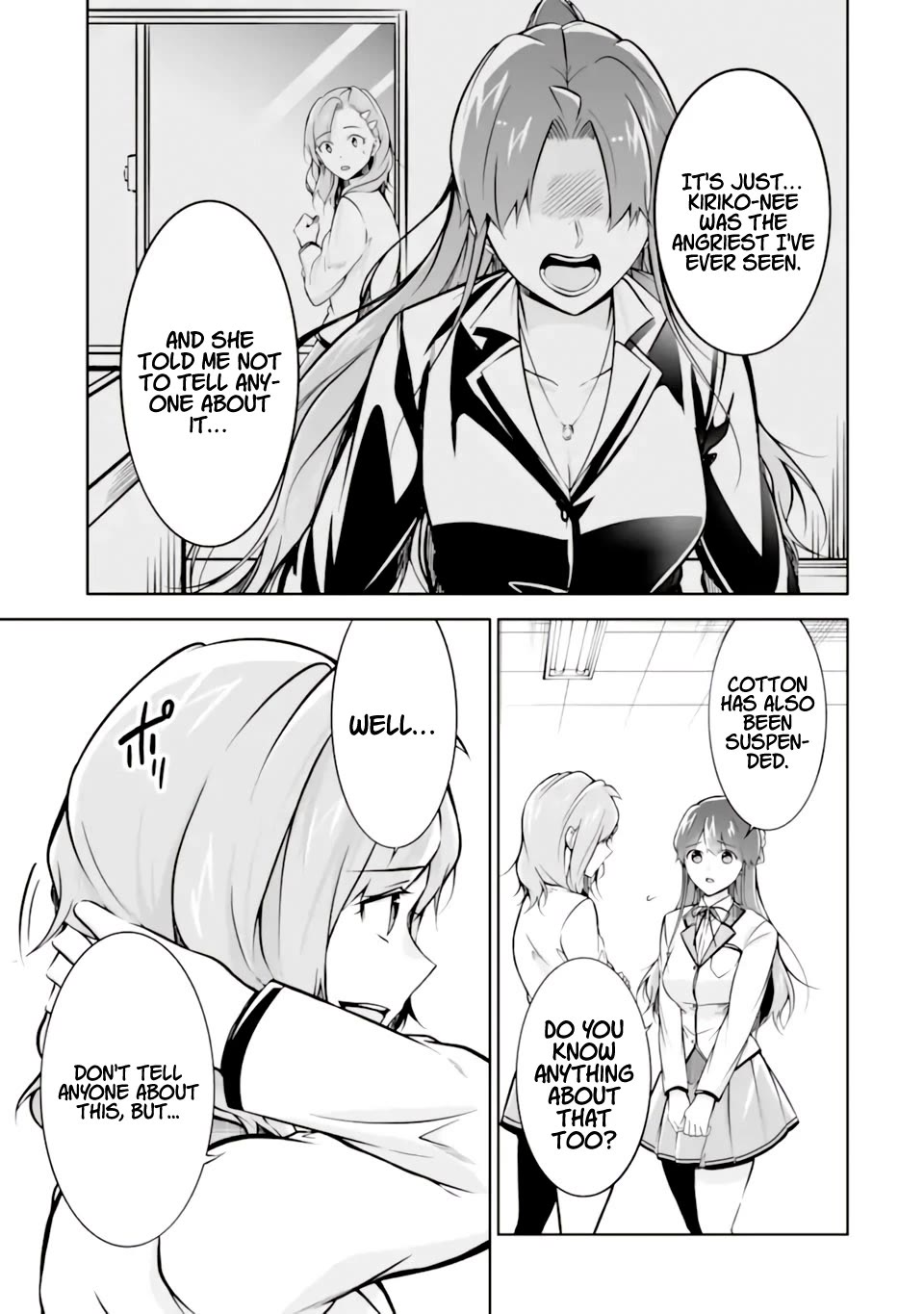 Real no Heroine wa Irimasen! Chapter 119 page 8 - Chapter 119