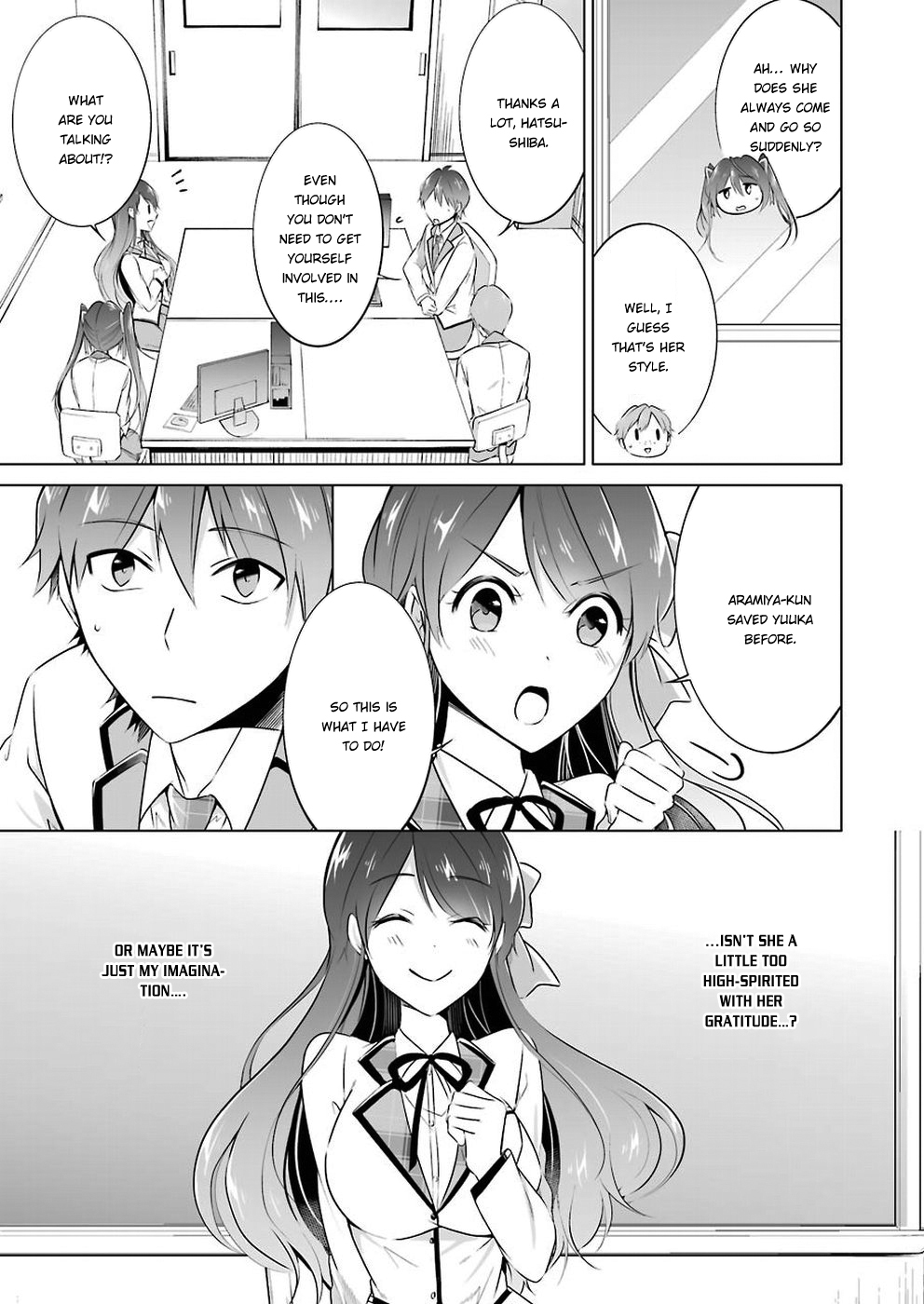 Real no Heroine wa Irimasen! Chapter 25 page 10 - Chapter 25