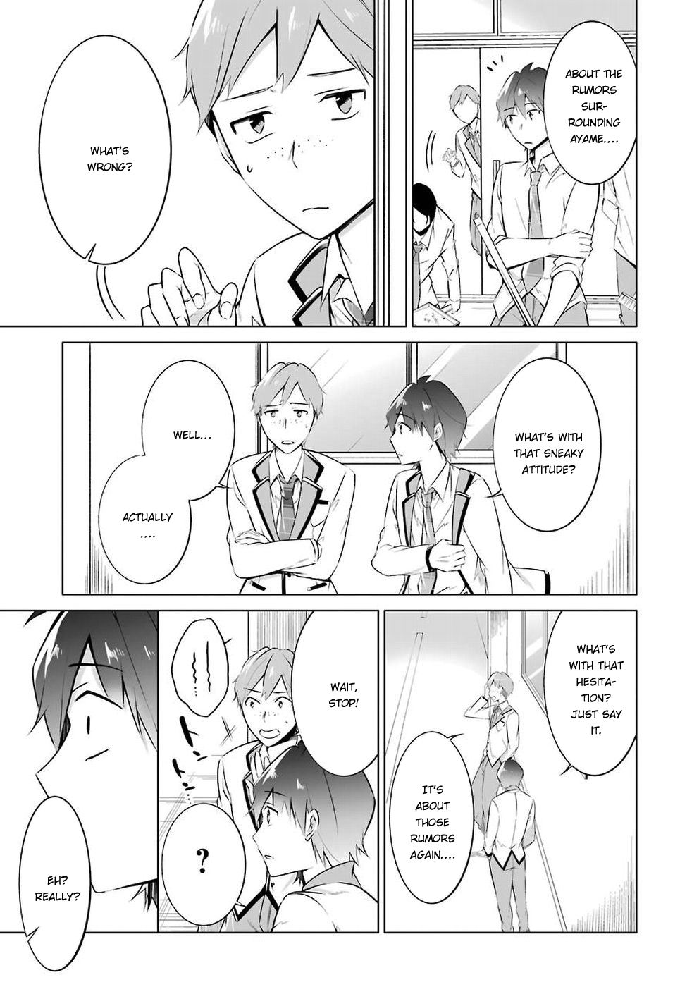Real no Heroine wa Irimasen! Chapter 26 page 12 - Chapter 26