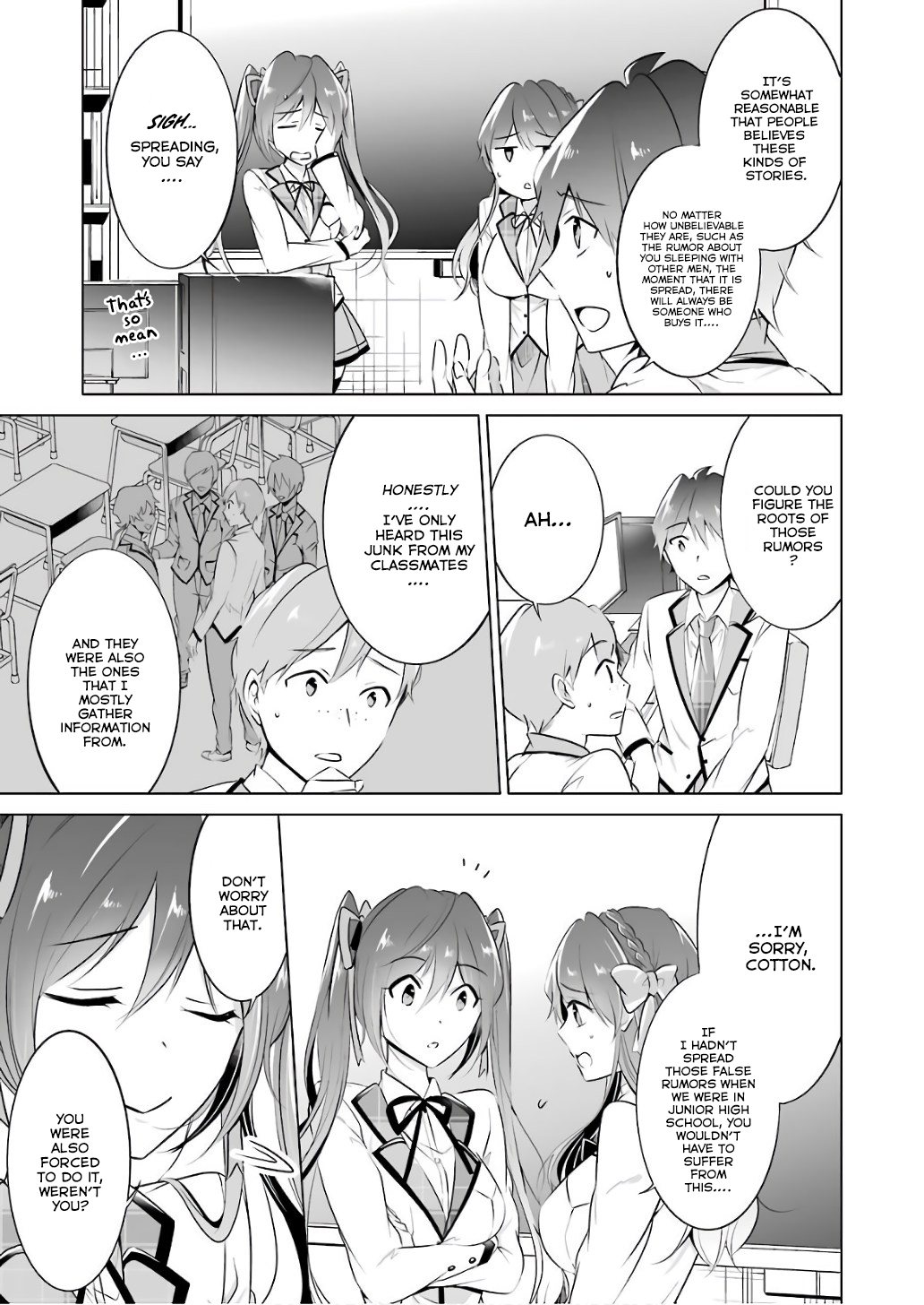 Real no Heroine wa Irimasen! Chapter 27 page 4 - Chapter 27