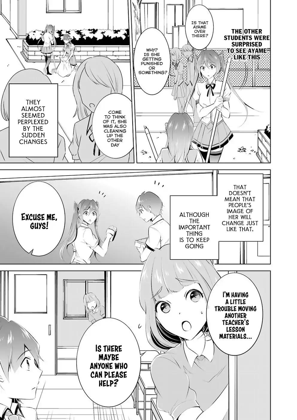 Real no Heroine wa Irimasen! Chapter 34 page 12 - Chapter 34