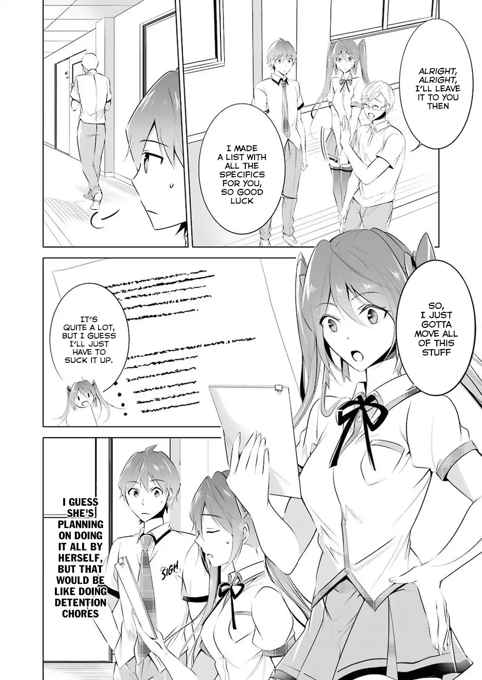 Real no Heroine wa Irimasen! Chapter 34 page 7 - Chapter 34