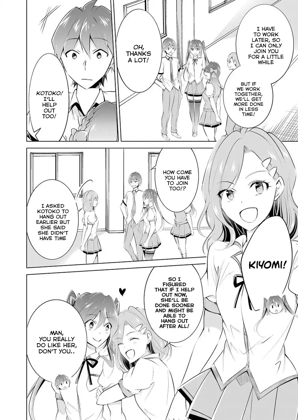 Real no Heroine wa Irimasen! Chapter 34 page 9 - Chapter 34