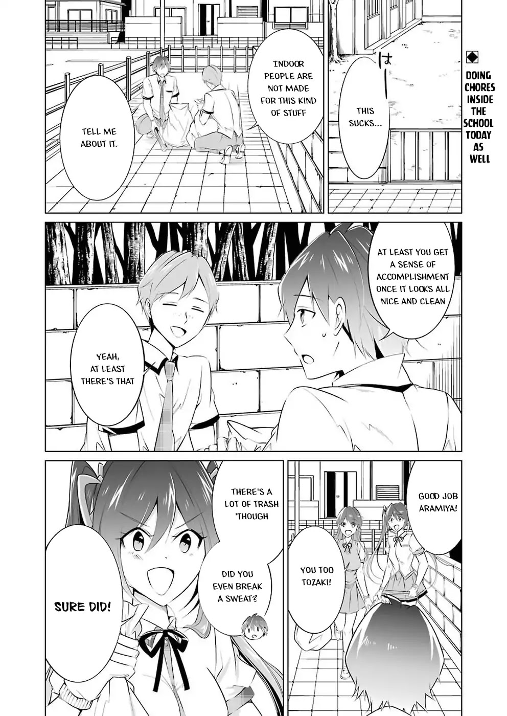 Real no Heroine wa Irimasen! Chapter 35 page 3 - Chapter 35