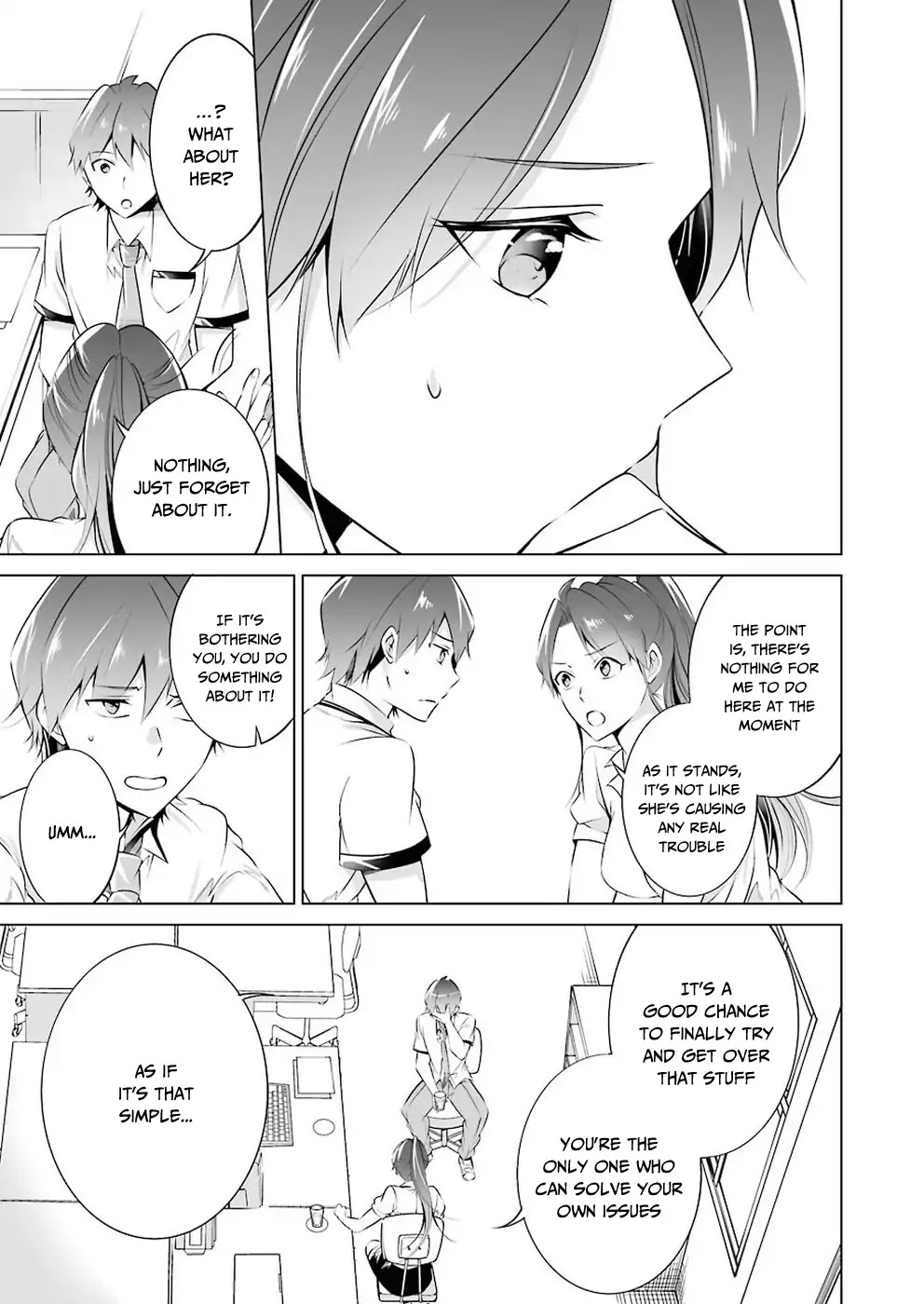 Real no Heroine wa Irimasen! Chapter 36 page 10 - Chapter 36