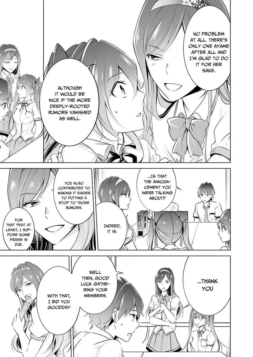 Real no Heroine wa Irimasen! Chapter 36 page 4 - Chapter 36