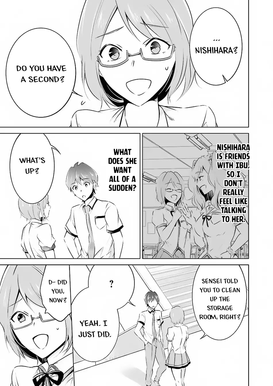 Real no Heroine wa Irimasen! Chapter 37 page 14 - Chapter 37