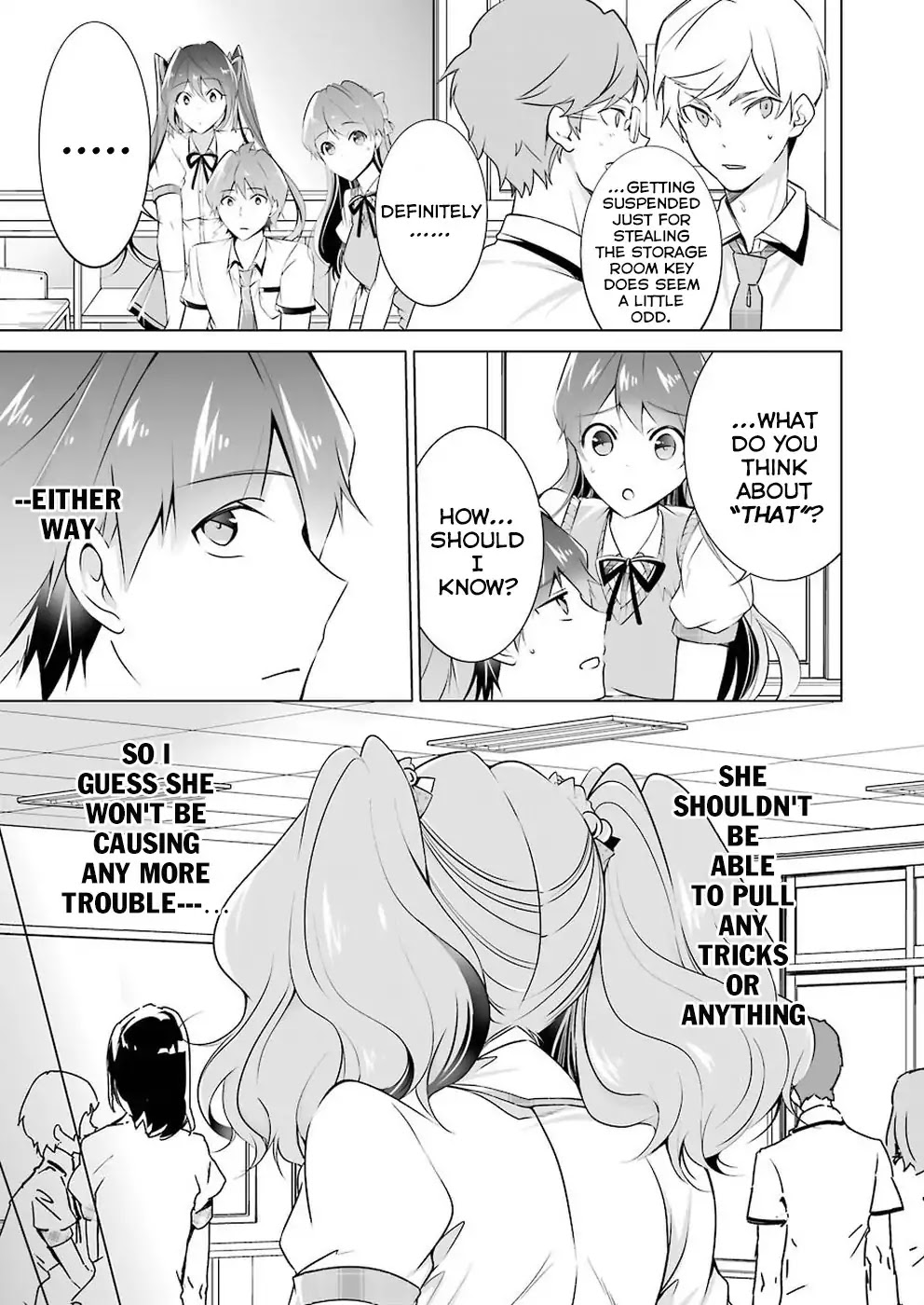 Real no Heroine wa Irimasen! Chapter 40 page 4 - Chapter 40