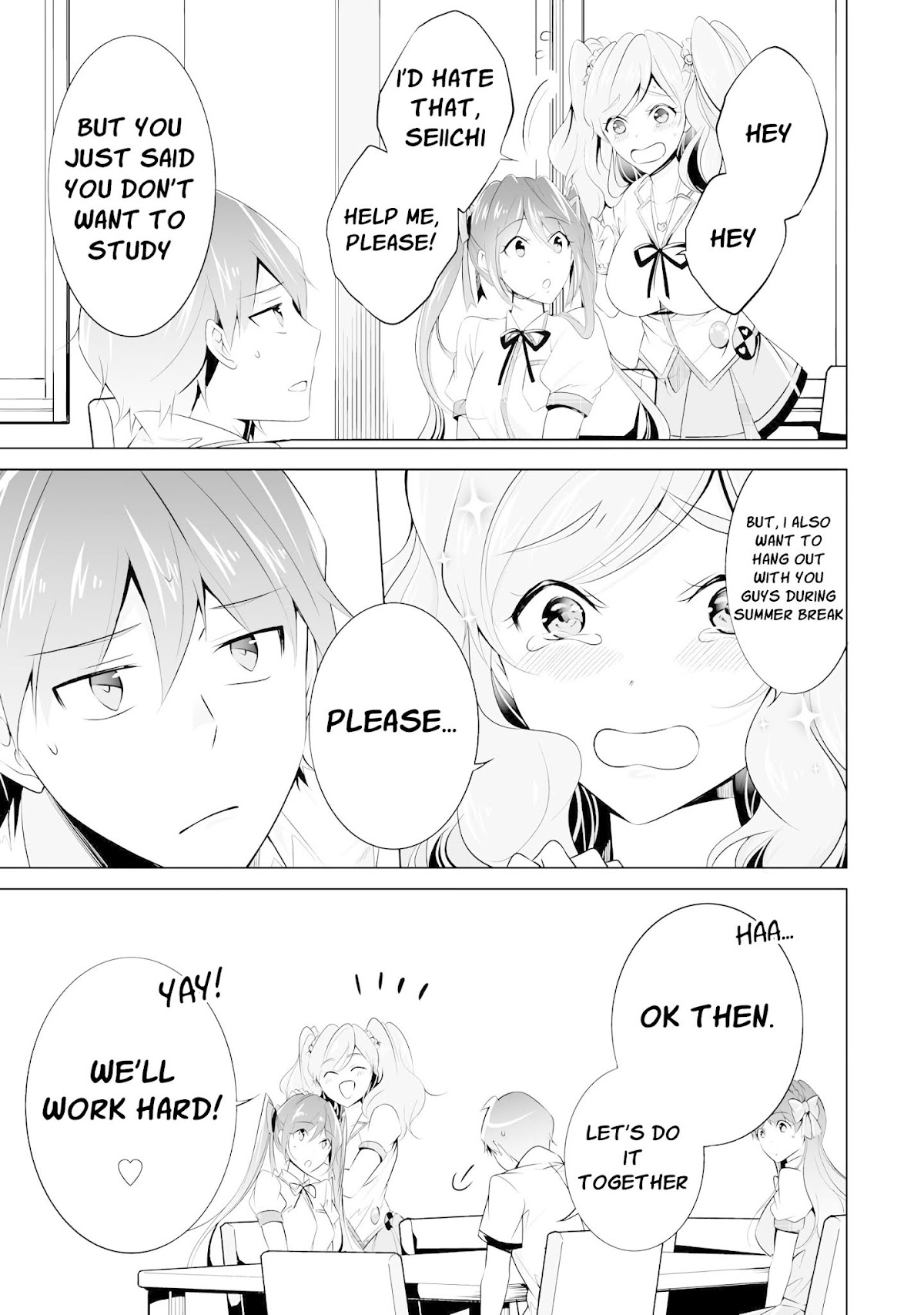 Real no Heroine wa Irimasen! Chapter 43 page 12 - Chapter 43