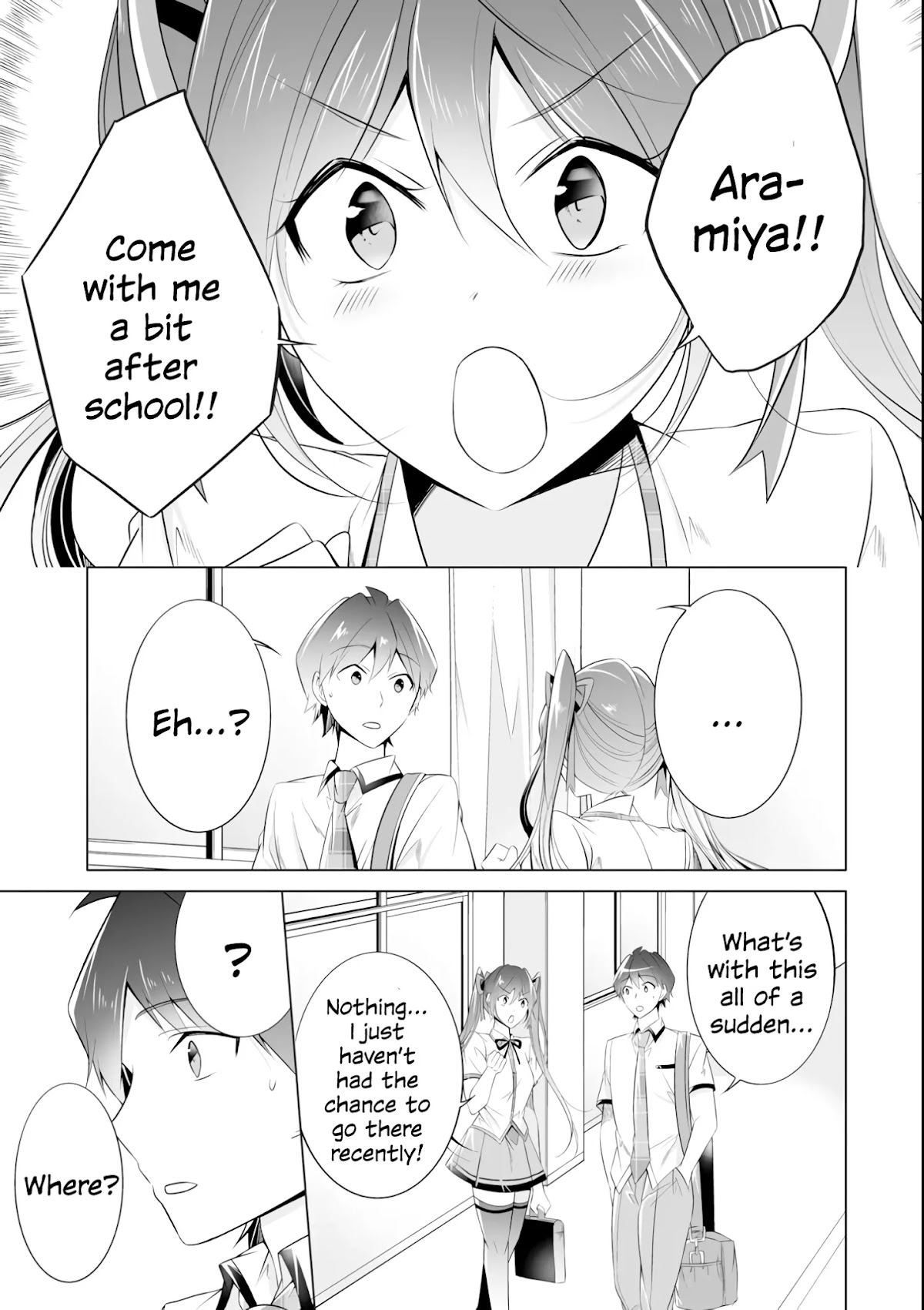 Real no Heroine wa Irimasen! Chapter 46 page 13 - Chapter 46
