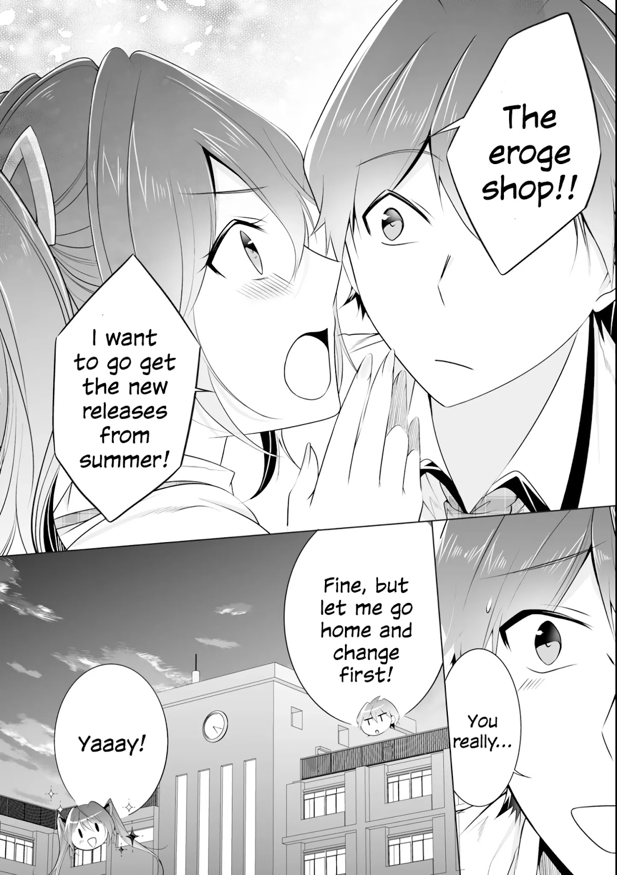 Real no Heroine wa Irimasen! Chapter 46 page 14 - Chapter 46